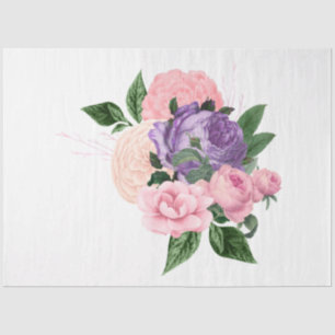 Papel De Seda La Serie Bouquet Diseño 174