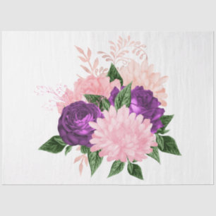 Papel De Seda La Serie Bouquet Diseño 175