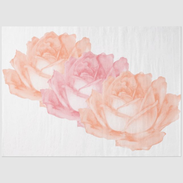 Papel De Seda La Serie Bouquet Diseño 178 (Anverso)