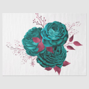 Papel De Seda La Serie Bouquet Diseño 40