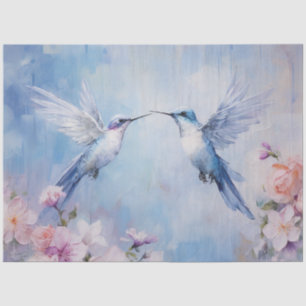 Papel De Seda La Serie de Diseño de Colibrí 10