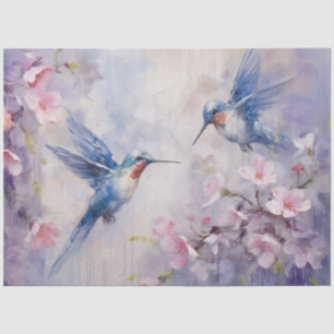 Papel De Seda La Serie de Diseño de Colibrí 8