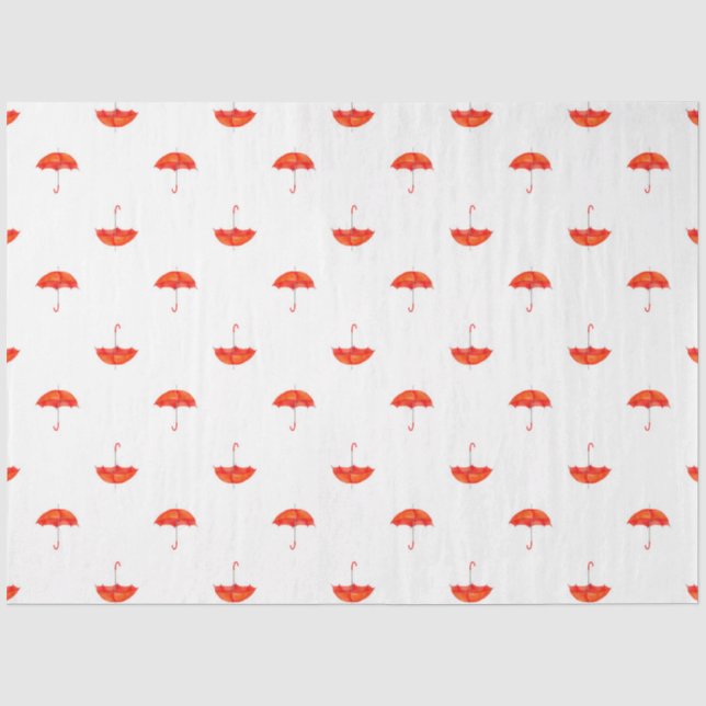 Papel De Seda La Serie de Paraguas Diseño 1 (Anverso)