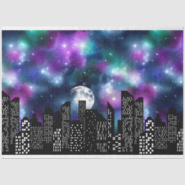 Papel De Seda La Serie El Cielo Estrellado Diseño 11