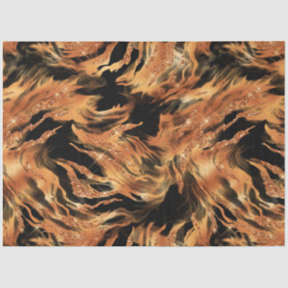 Papel De Seda La serie Glitter Tiger Diseño #6