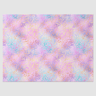 Papel De Seda La Serie Leopardo Irisado Diseño 11