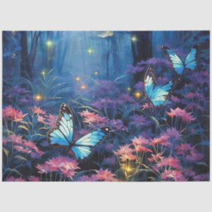 Papel De Seda La Serie Mariposa de Luz de Luna Diseño 11