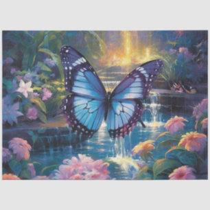 Papel De Seda La Serie Mariposa de Luz de Luna Diseño 14