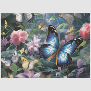 Papel De Seda La Serie Mariposa de Luz de Luna Diseño 5
