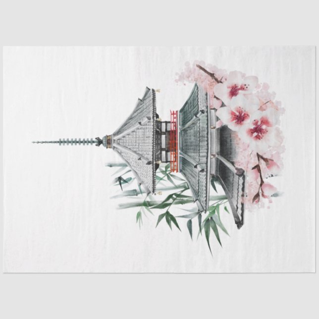 Papel De Seda La Serie Okinawa Diseño 27 (Anverso)