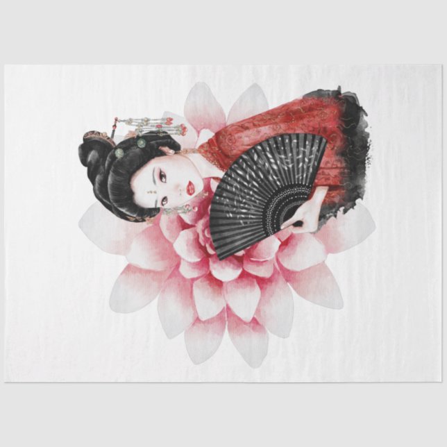 Papel De Seda La Serie Okinawa Diseño 34 (Anverso)