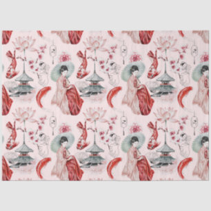 Papel De Seda La Serie Okinawa Diseño 5