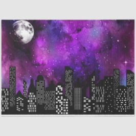Papel De Seda La Serie Starry Skyline Diseño 2