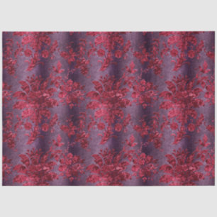 Papel De Seda La Serie Terciopelo Borgoña Diseño 2