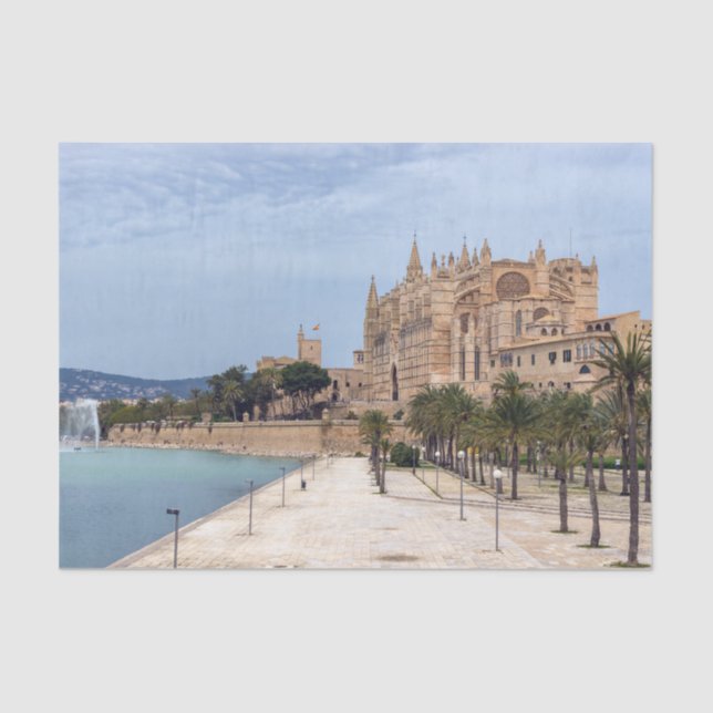 Papel De Seda La Seu, the Cathedral of Palma de Mallorca - Spain (Anverso)