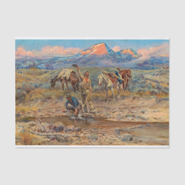 Papel De Seda La suciedad salarial, el descubrimiento del Gulch  (Anverso)