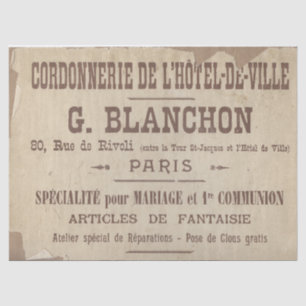 Papel De Seda La tipografía francesa desmoronó la página de los