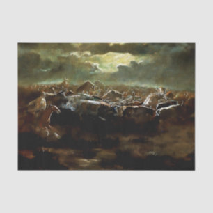 Papel De Seda “La última resistencia” Arte occidental de Charles