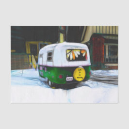 Papel De Seda La vida de un camper hippie bohemio es un viaje