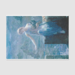 Papel De Seda La vigilia de Valkyrie (Dama elegante en un castil