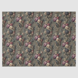 Papel De Seda La vigilia desagradable - Floral gótica