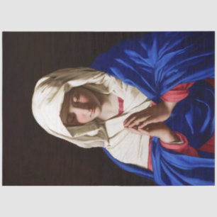 Papel De Seda La Virgen en la Oración, Sassoferrato