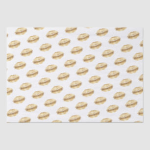 Papel De Seda Labios de besos de oro