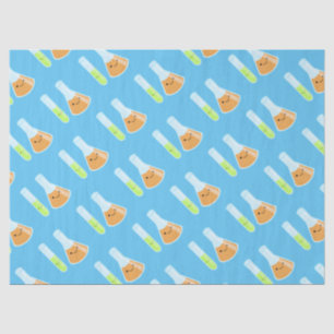 Papel De Seda Laboratorio Científico de Kawaii