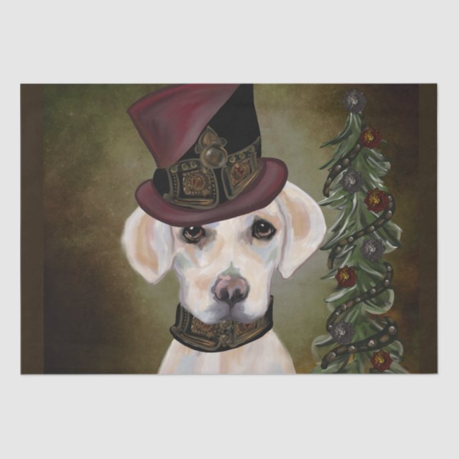 PAPEL DE SEDA LABRADOR RETRIEVER (Anverso)