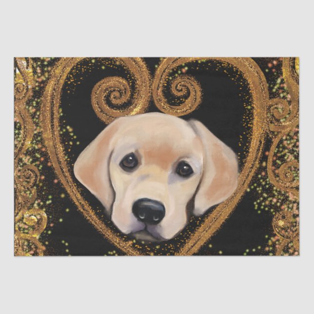 Papel De Seda Labrador Retriever (Anverso)