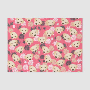 Papel De Seda Labrador Tejido