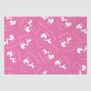 Papel De Seda Labrador Theme Dog Baby Shower Pink Lab