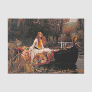 Papel De Seda Lady de Shalott John William Waterhouse