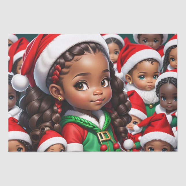 Papel De Seda Lady Santa Tissue (Anverso)