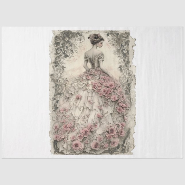 Papel De Seda Lady Valentine (Anverso)