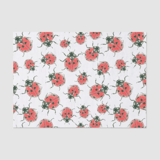 Papel De Seda Ladybugs (Anverso)