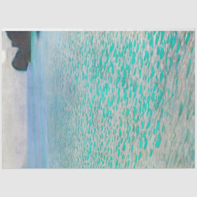 Papel De Seda Lago Atter, Gustav Klimt (Anverso)