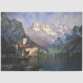 Papel De Seda Lago Ginebra