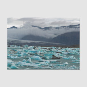 Papel De Seda Lago glaciar Jokulsarlon - Islandia
