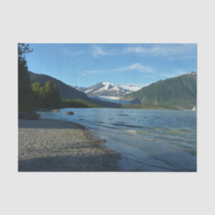 Papel De Seda Lago Mendenhall en el paisaje Juneau Alaska