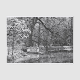 Papel De Seda Lago romántico