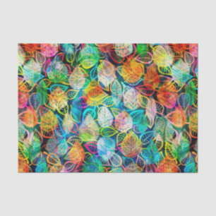 Papel De Seda Lágrimas coloridas