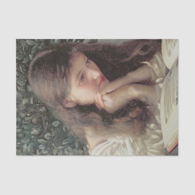 Papel De Seda Lágrimas de ralentí (bella mujer llorando) (Anverso)