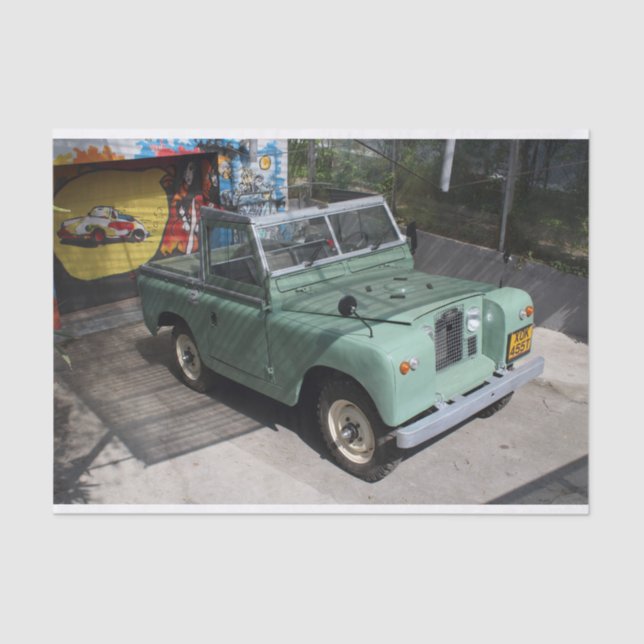 Papel De Seda Land Rover Serie II SWB (Anverso)