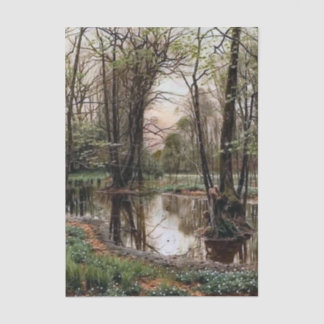 Papel De Seda Landscape by Peder Mork Monsted