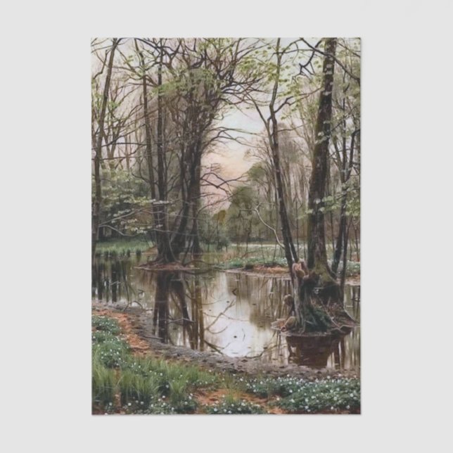 Papel De Seda Landscape by Peder Mork Monsted (Anverso)