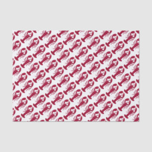 Papel De Seda Langosta roja náutica