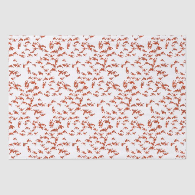 Papel De Seda Langostinos enrojecidos (Anverso)