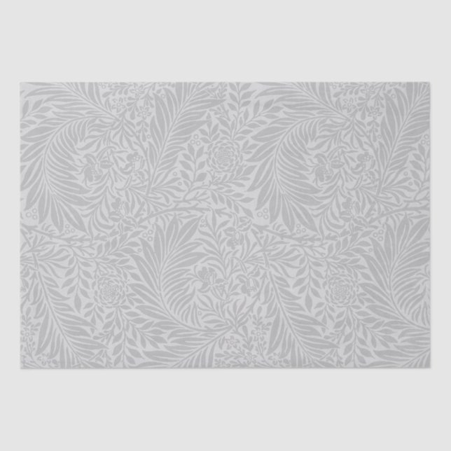 Papel De Seda Larkspur por William Morris  (Anverso)