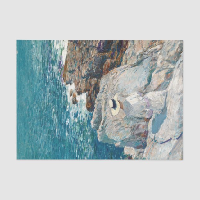 Papel De Seda Las aristas del sur, auspiciadas por Childe Hassam (Anverso)